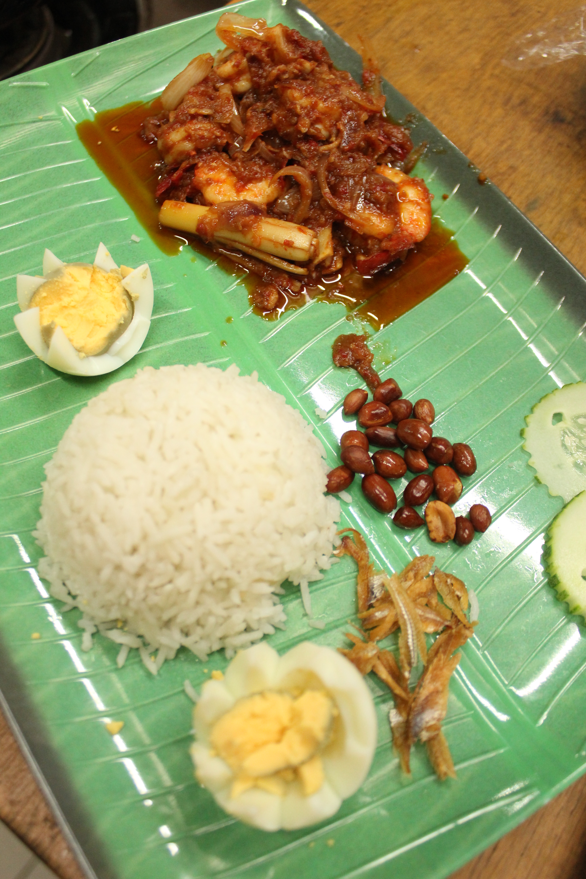 My Nasi Lemak and Sambal Udang