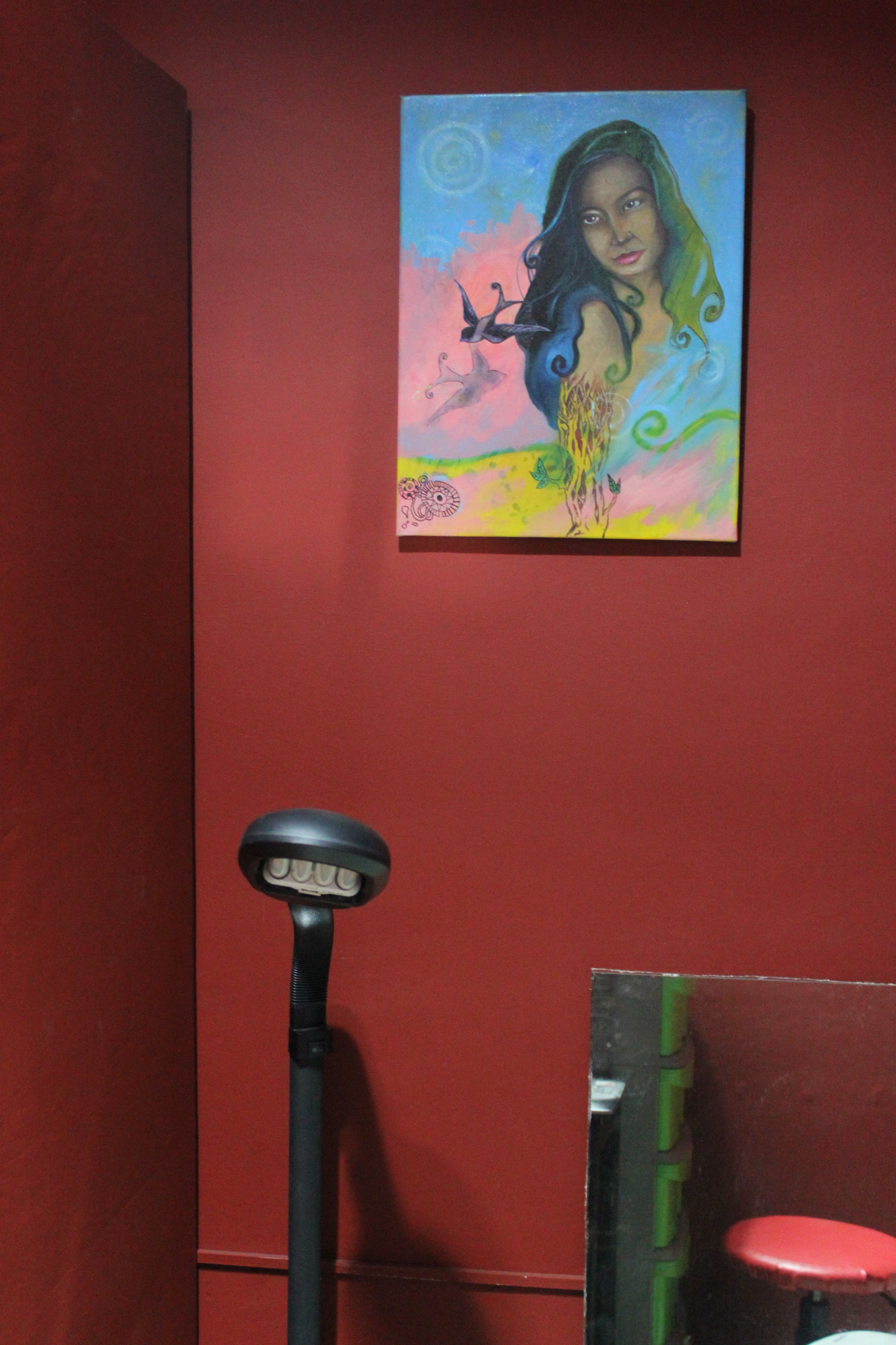 It's actually a bit bigger than this picture :)