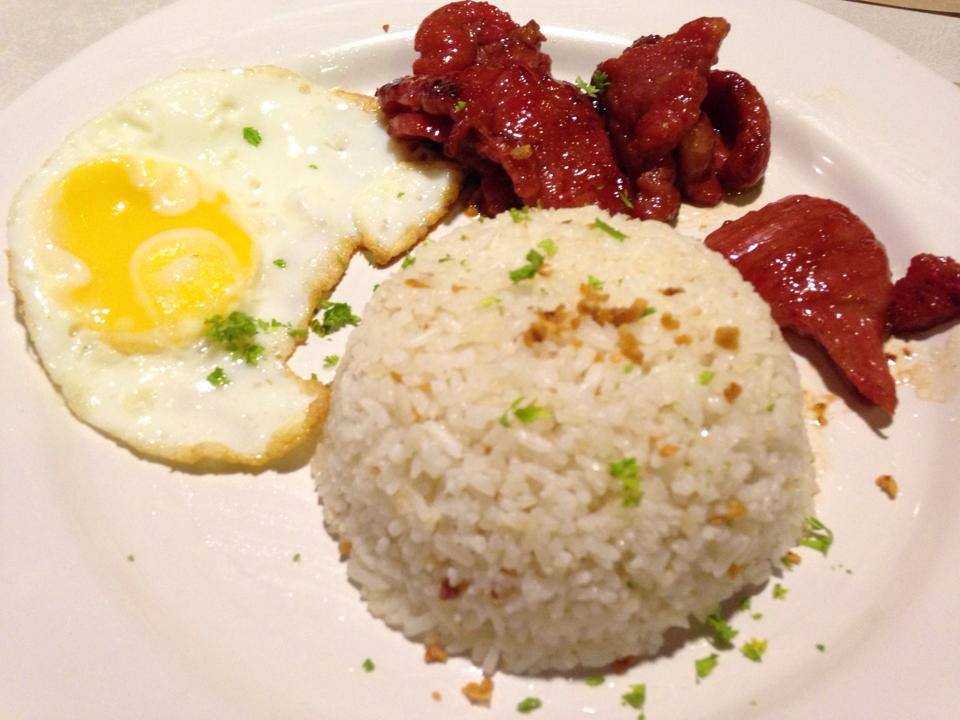 Tocino Breakfast (Php 105.00)