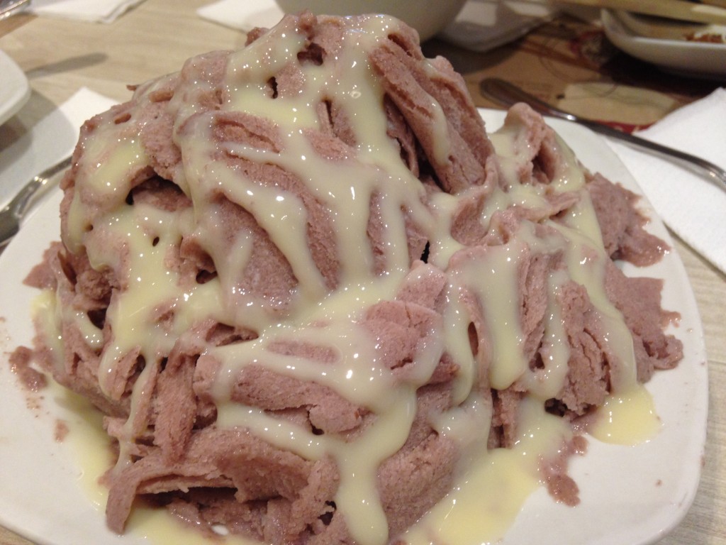 Red Bean Taiwanese Snow Ice (Php 138.00)